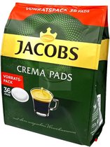 Jacobs crema / 5 x 36 pads