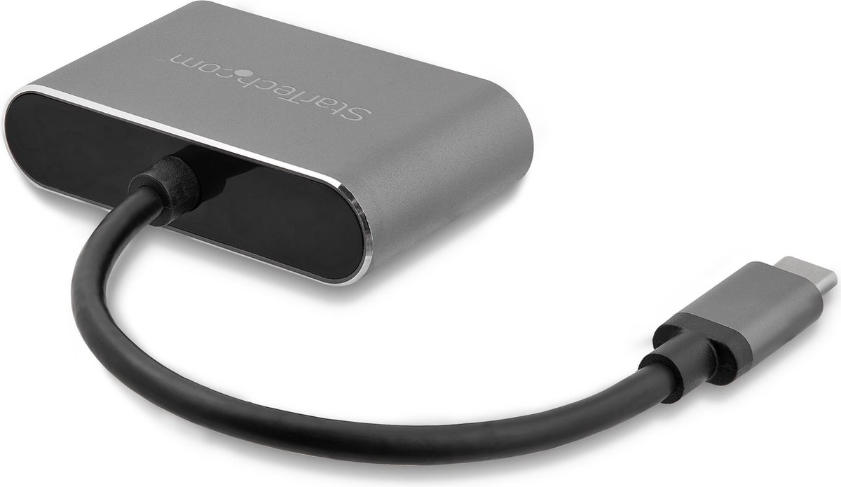 StarTech USB-C naar VGA en HDMI adapter - 4K - aluminium