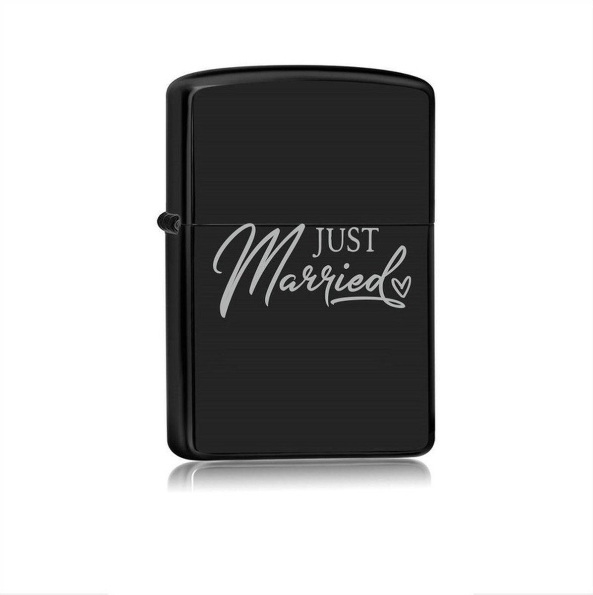Goedkoopste Aansteker Zwart - Just Married