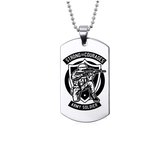 Collier en acier inoxydable - Soldat de l'armée