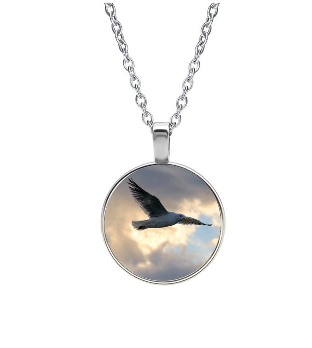 Ketting Glas - Meeuw