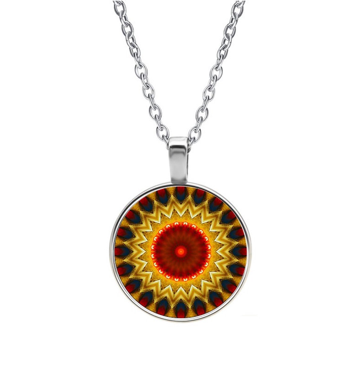 Ketting Glas - Mandala