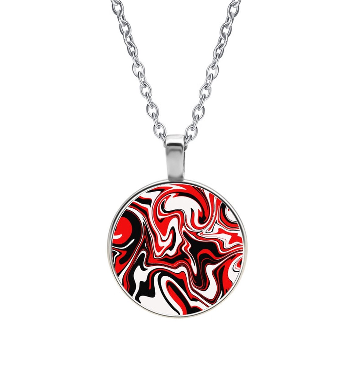 Ketting Glas - Marmer