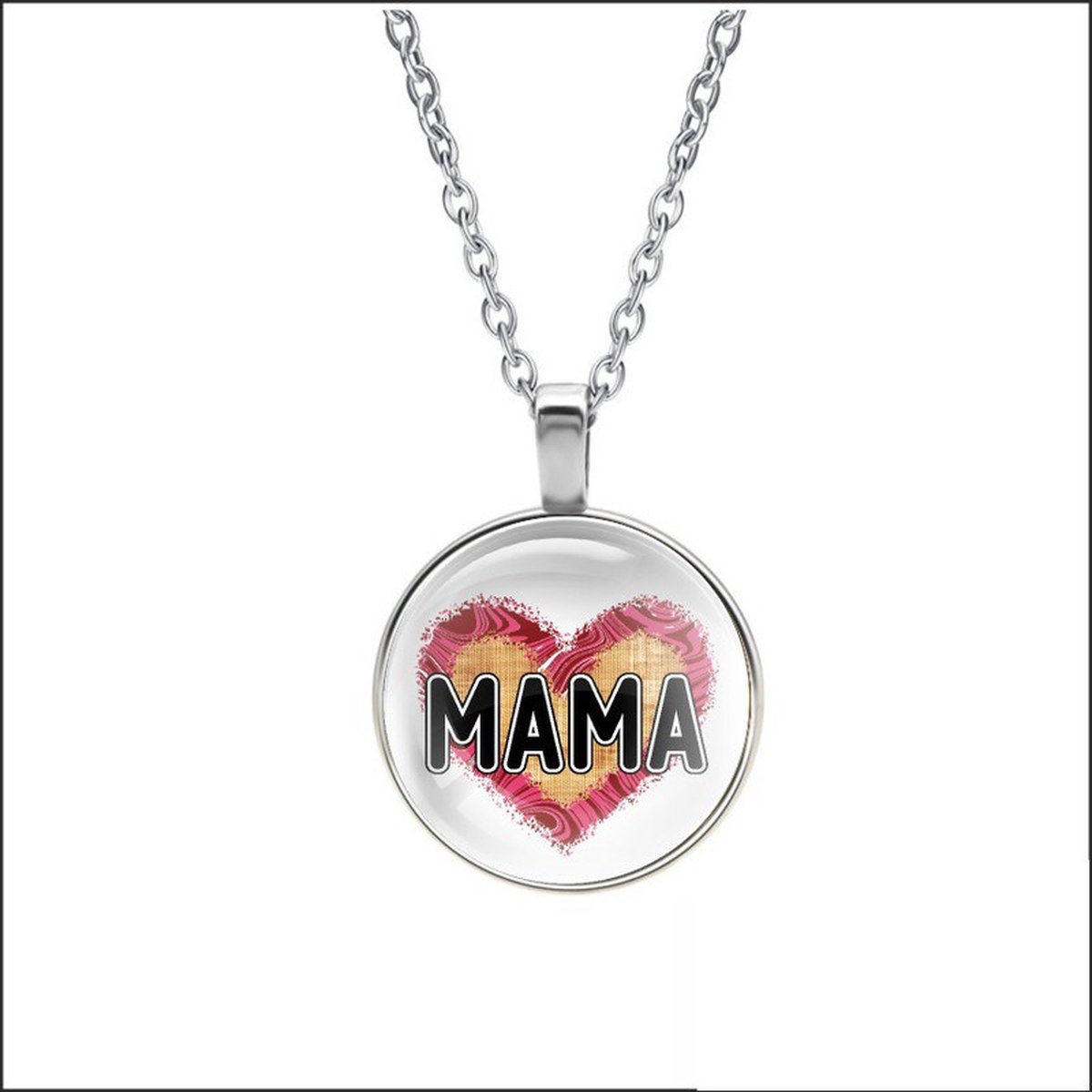 Ketting Glas - Mama