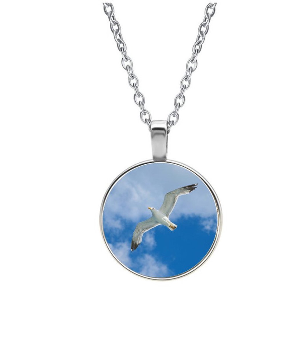Ketting Glas - Meeuw