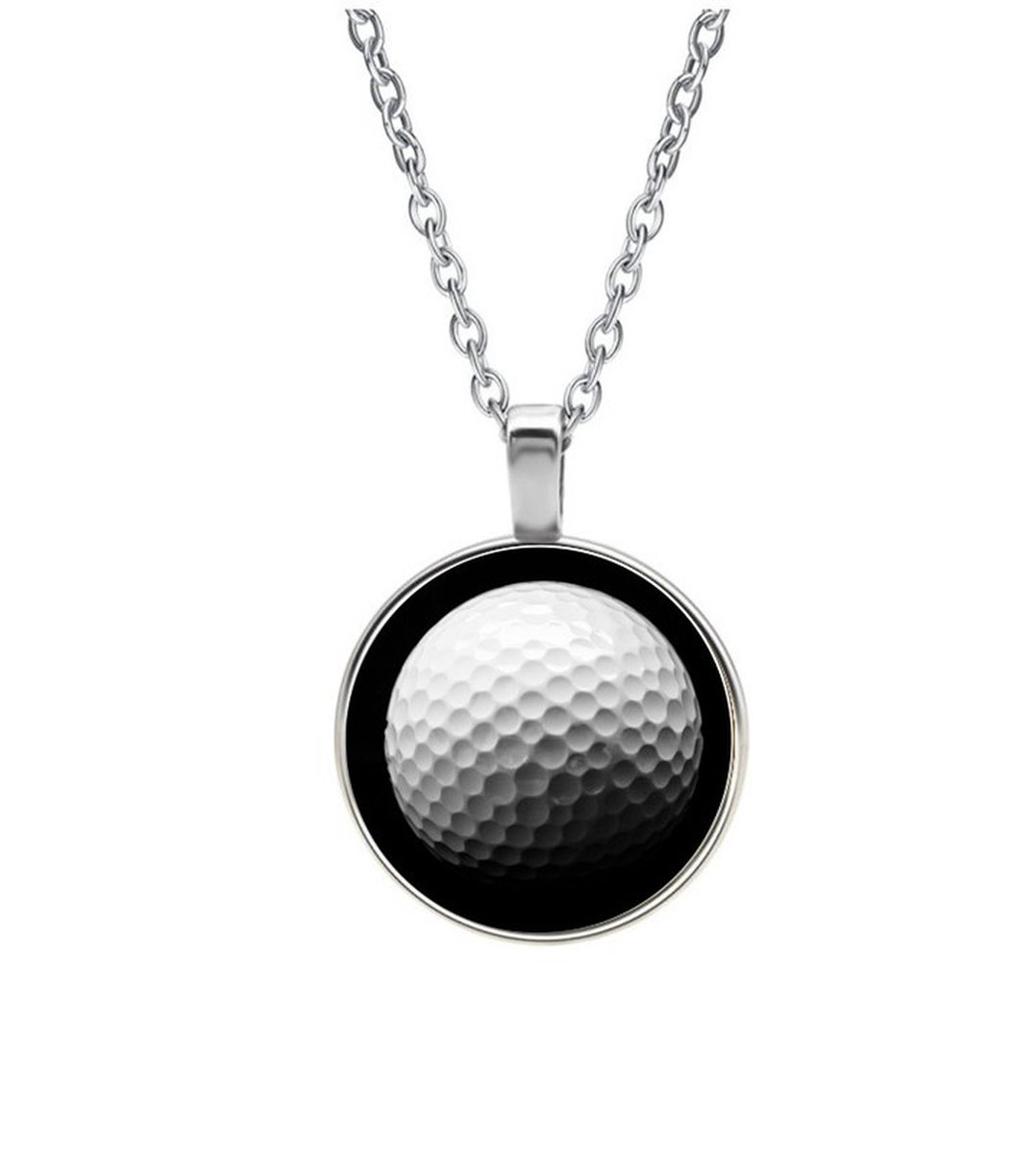 Ketting Glas - Golfbal