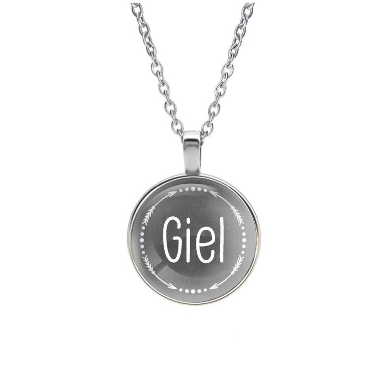 Ketting Glas - Giel