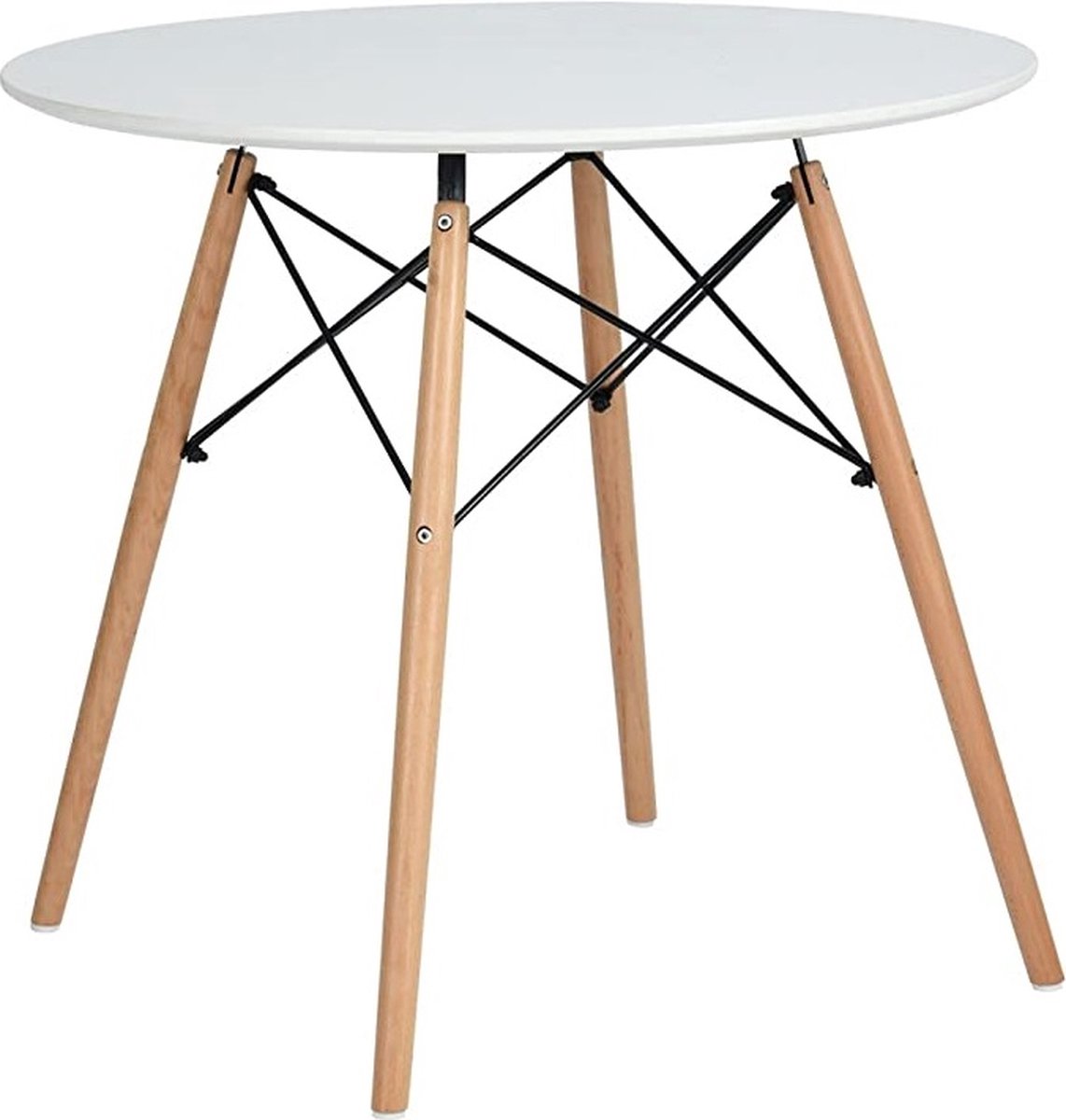 Eettafel -Moderne eettafel - Ronde tafel - Scandinavische stijl - Modern  Design - Ø70... | bol.com