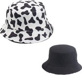LOUD AND CLEAR® - Hoed - Vissershoedje - Bucket Hat - Heren Dames - Koe - Zonnehoed