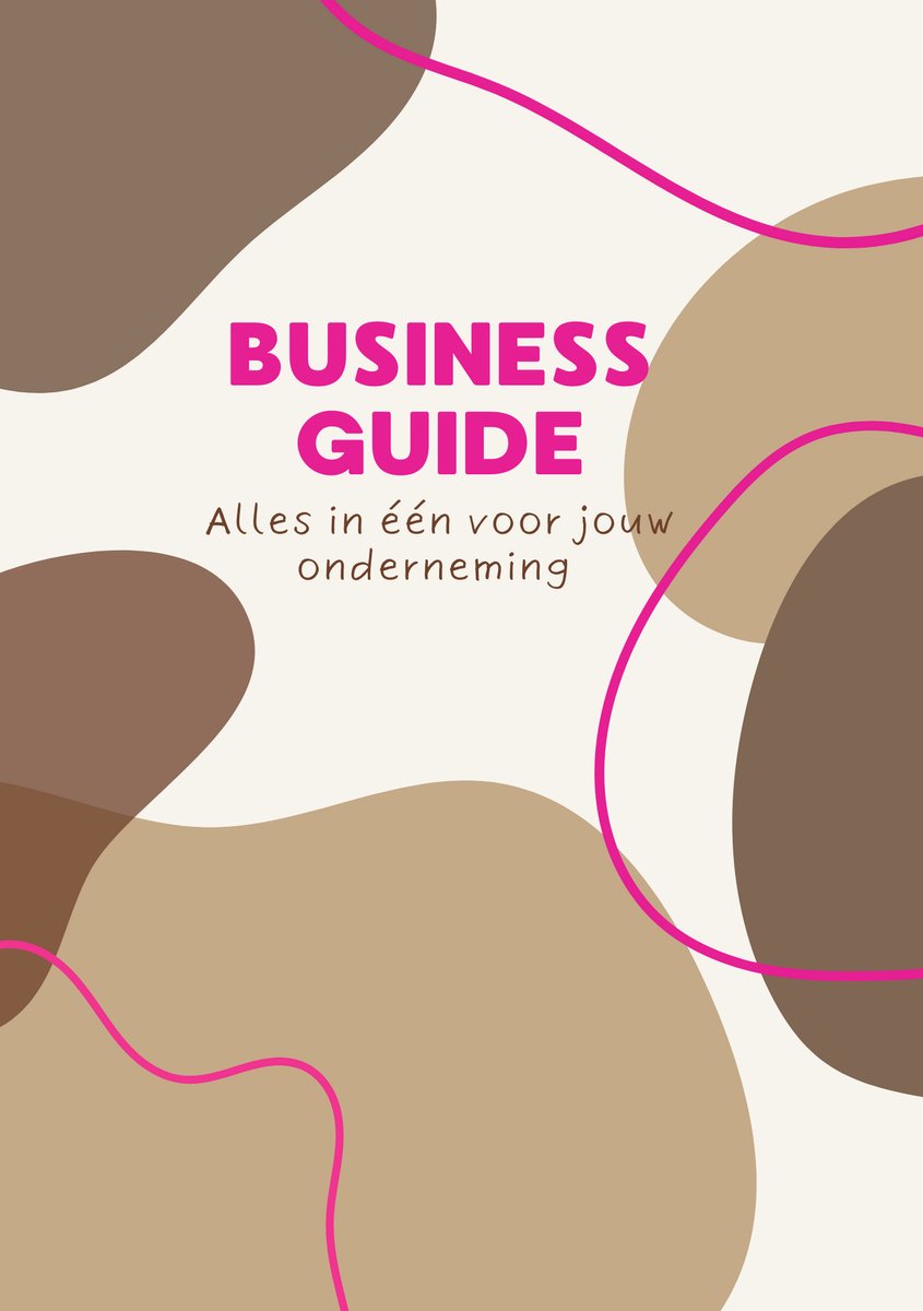 Business Guide voor ondernemers - agenda - contentplanner - ondernemers tips