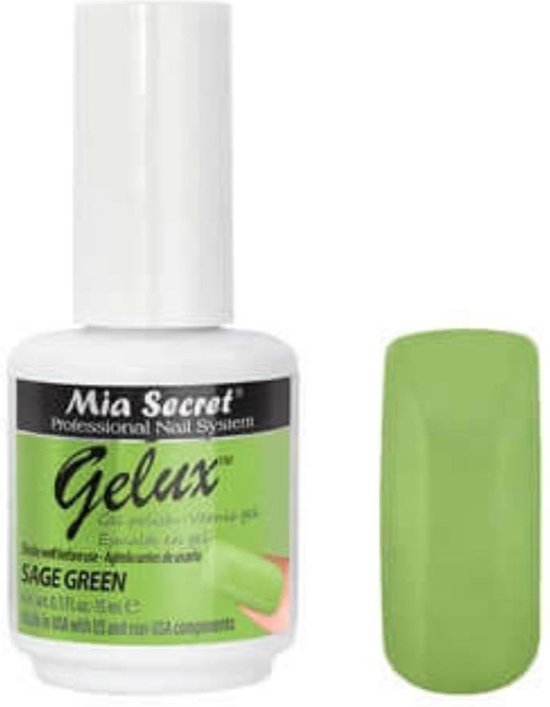 Mia Secret Matte Gel Top Coat For GELUX Gel Polish - 1/2 Oz - UV/LED Lamp Required