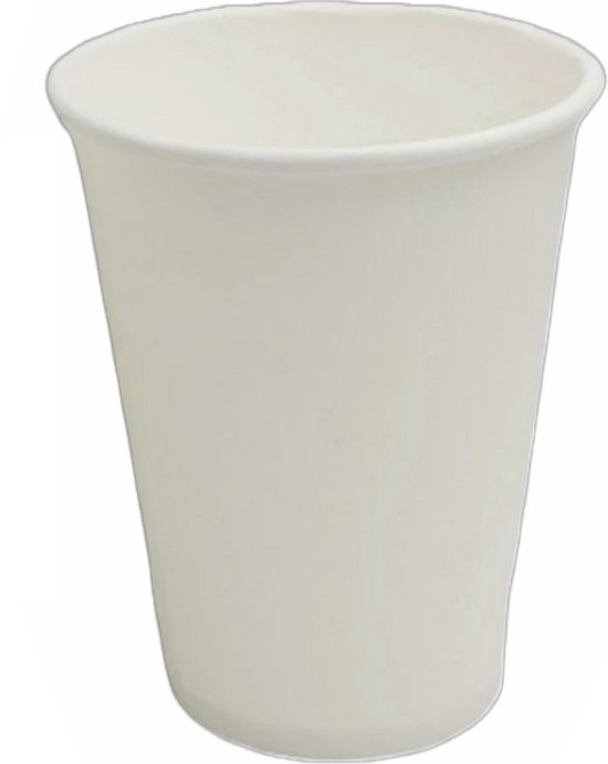 Koffiebekers 200ml 8oz - 200 stuks incl. SUP – Goedkope Disposable
