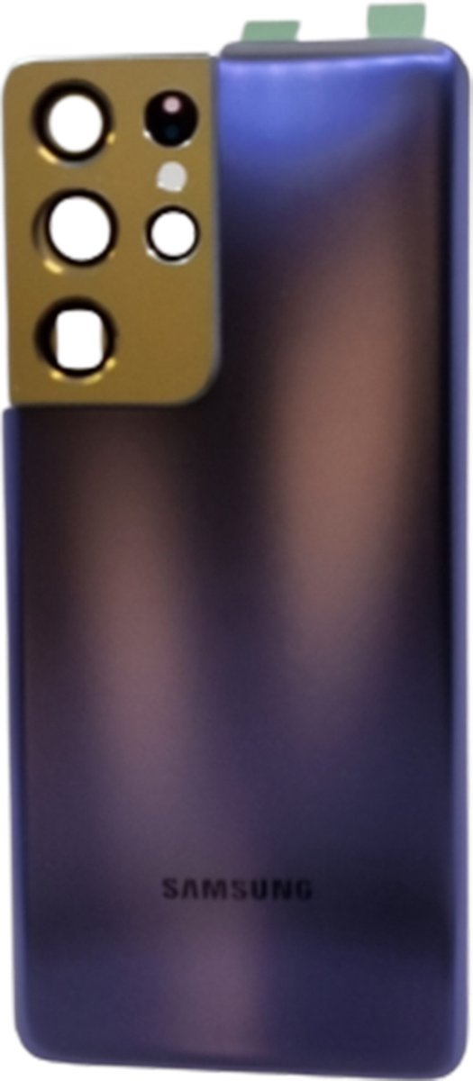 Voor Samsung Galaxy S21 Ultra (SM-G998B) achterkant - paars