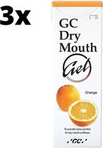 GC Dry Mouth Gel Orange - 3 x 35 ml - Voordeelverpakking
