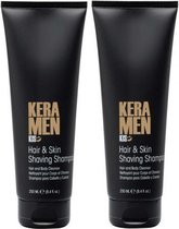 KIS - KeraMen - Hair & Skin Shaving Shampoo - 2x250 ml