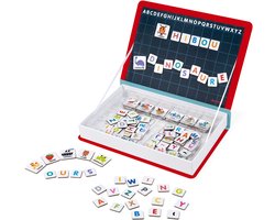 Janod - Magnetibook - Alfabet Franstalig - Magneetboek Speelset