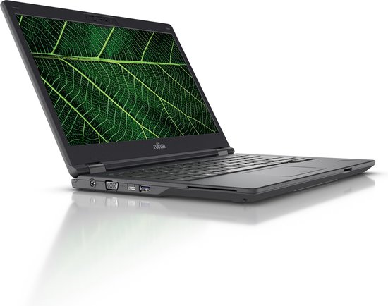 Fujitsu LIFEBOOK E5411 Intel® Core™ i5 i5-1135G7 Laptop 35,6 cm (14") Full HD 8 GB DDR4-SDRAM 256 GB SSD Wi-Fi 6 (802.11ax) Windows 10 Pro Grijs - Fujitsu - Hoofdafbeelding