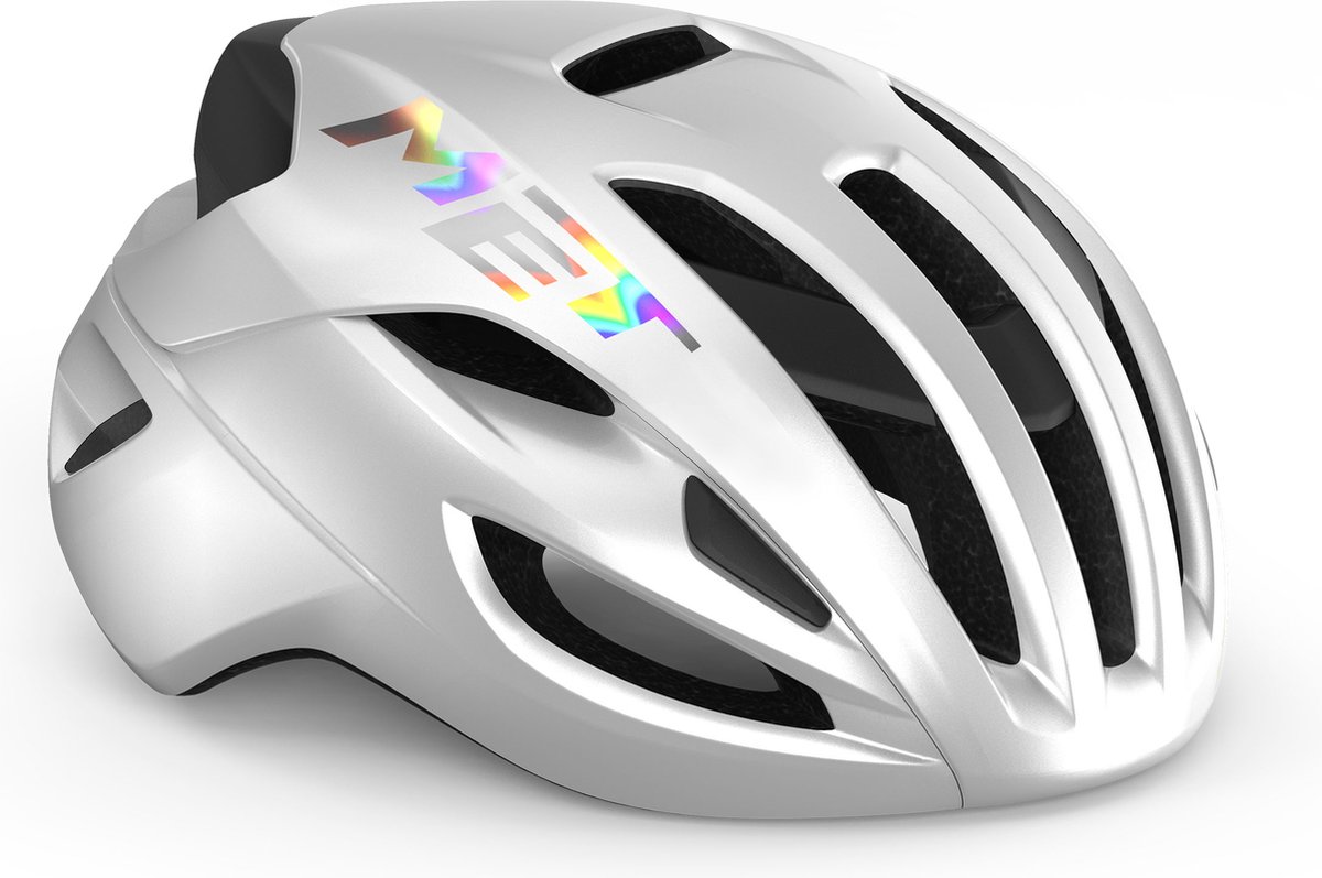MET Rivale MIPS Fietshelm - Maat S - White Holographic Glossy