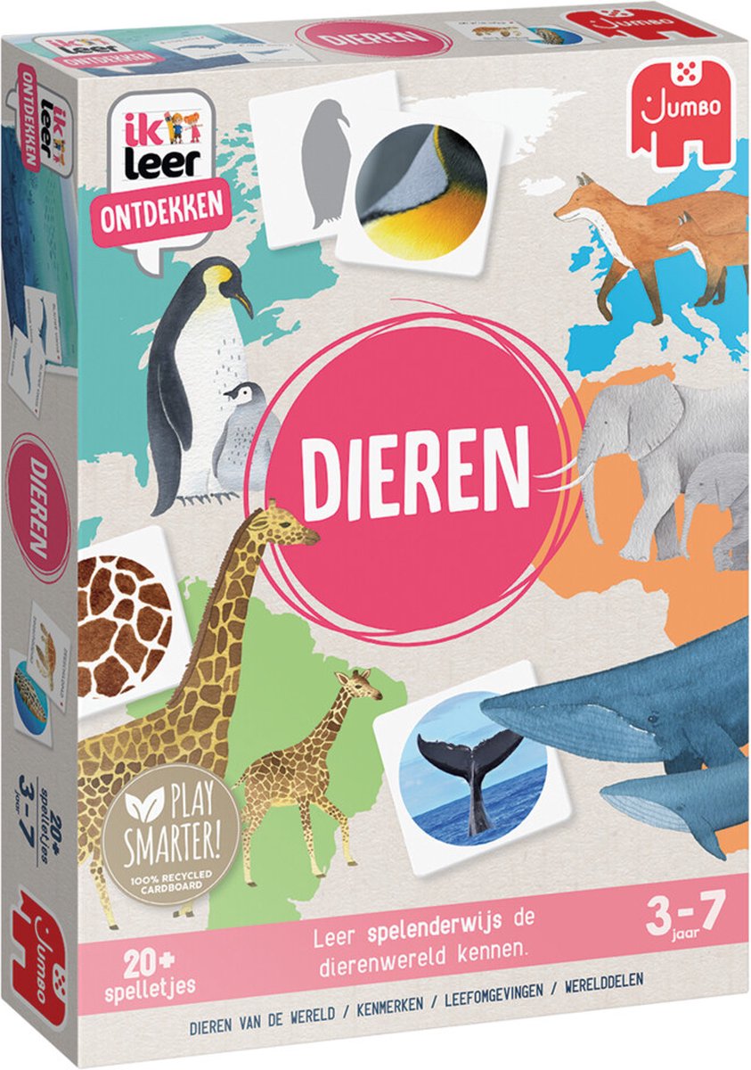 Ik leer ontdekken dieren