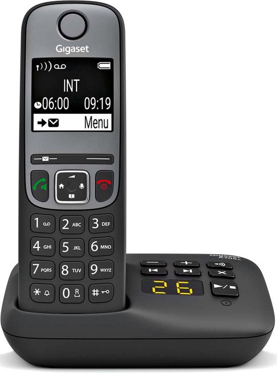 Gigaset A705A Duo Telefoons Zwart foto 4