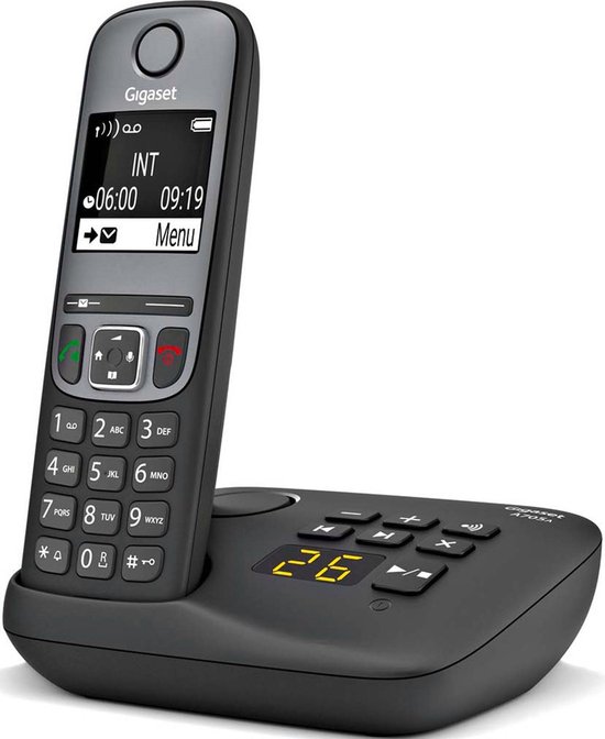 Gigaset A705A Duo Telefoons Zwart foto 5