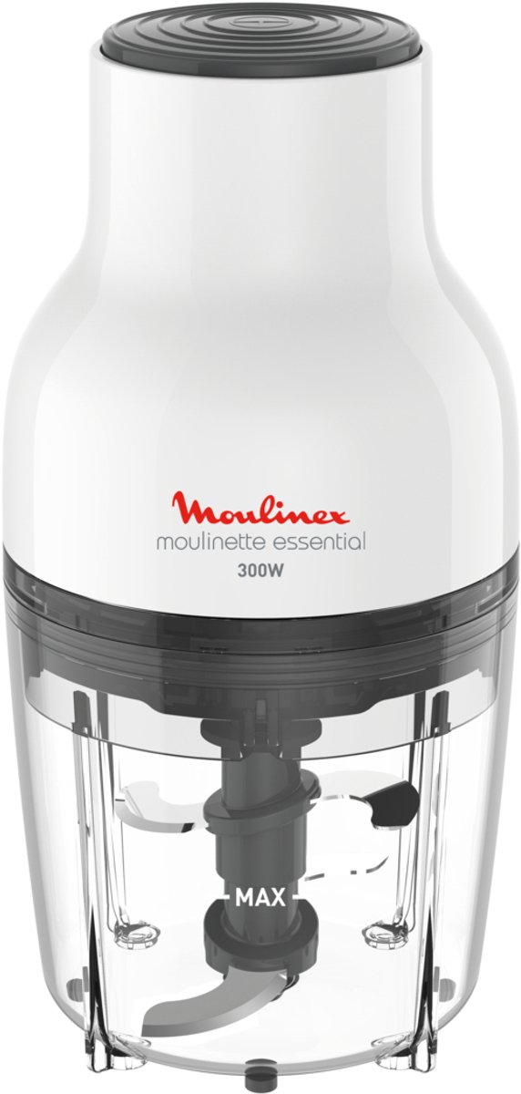 Moulinex Moulinette Essential DJ520110 - Hakmolen, 4 L, 300 W,Roestvrij staal