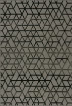 Vloerkleed Brinker Carpets Chiara 826 Grey Anthracite - maat 160 x 230 cm