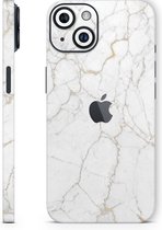 iPhone 14 Skin Marmer Wit - 3M Sticker - Wrap