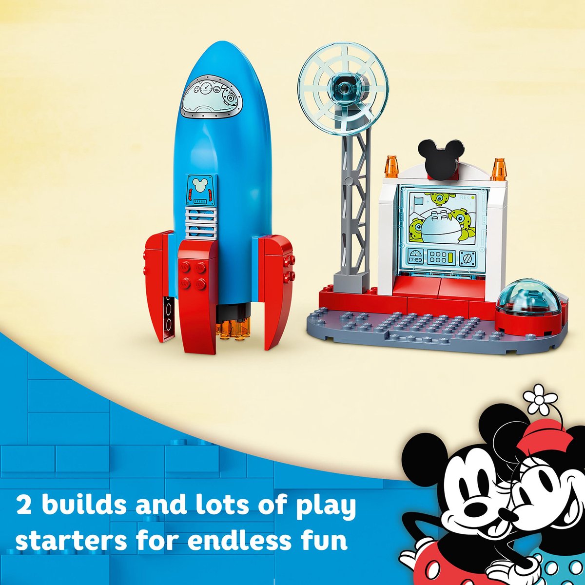 LEGO Disney Mickey and Friends Mickey Mouse & Minnie Mouse ruimteraket 10774 — afbeelding 24