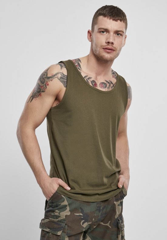 Brandit - Basic Tanktop - 3XL - Groen