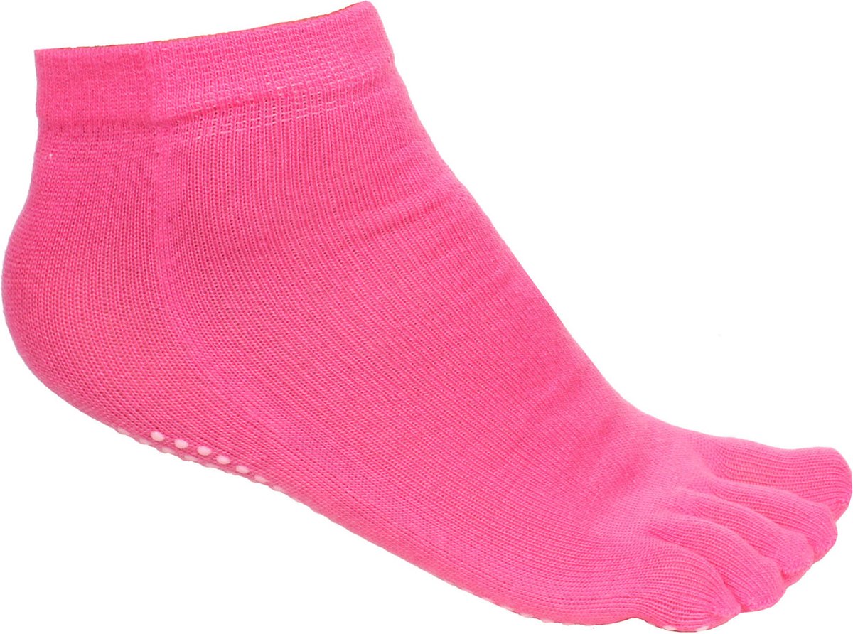Merco - Grippy S1 Yoga Pilates teen sokken - Grip pads - Roze