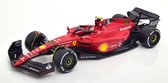 The 1:18 Diecast model of the Ferrari F1-75 Scuderia Ferrari #55 of the 2022 Season. The driver was Carlos Sainz. The manufacturer of the scalemodel is Burago.This model is only online available
