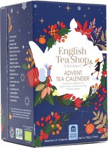 English Tea Shop - Blue Advent Calender - Adventskalender thee - biologische thee - 25 theezakjes