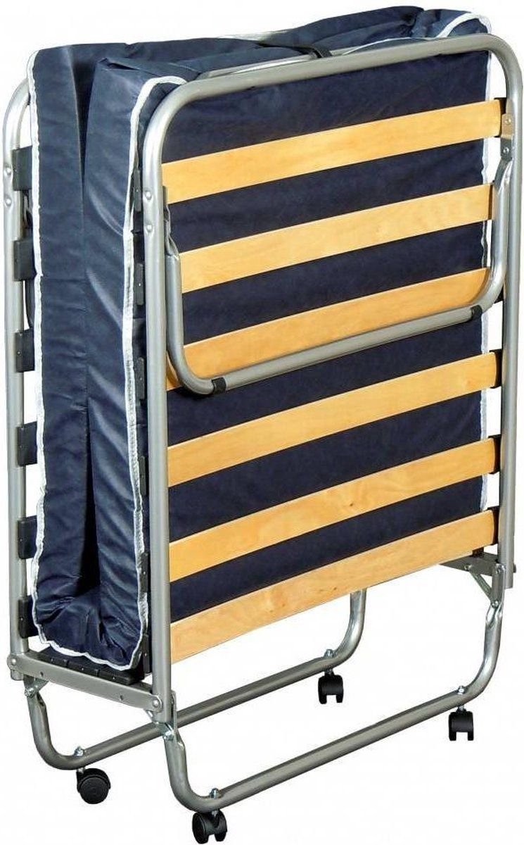 Snurky - Vouwbed - Opklapbed - Logeerbed - Blauw - 80x200 cm