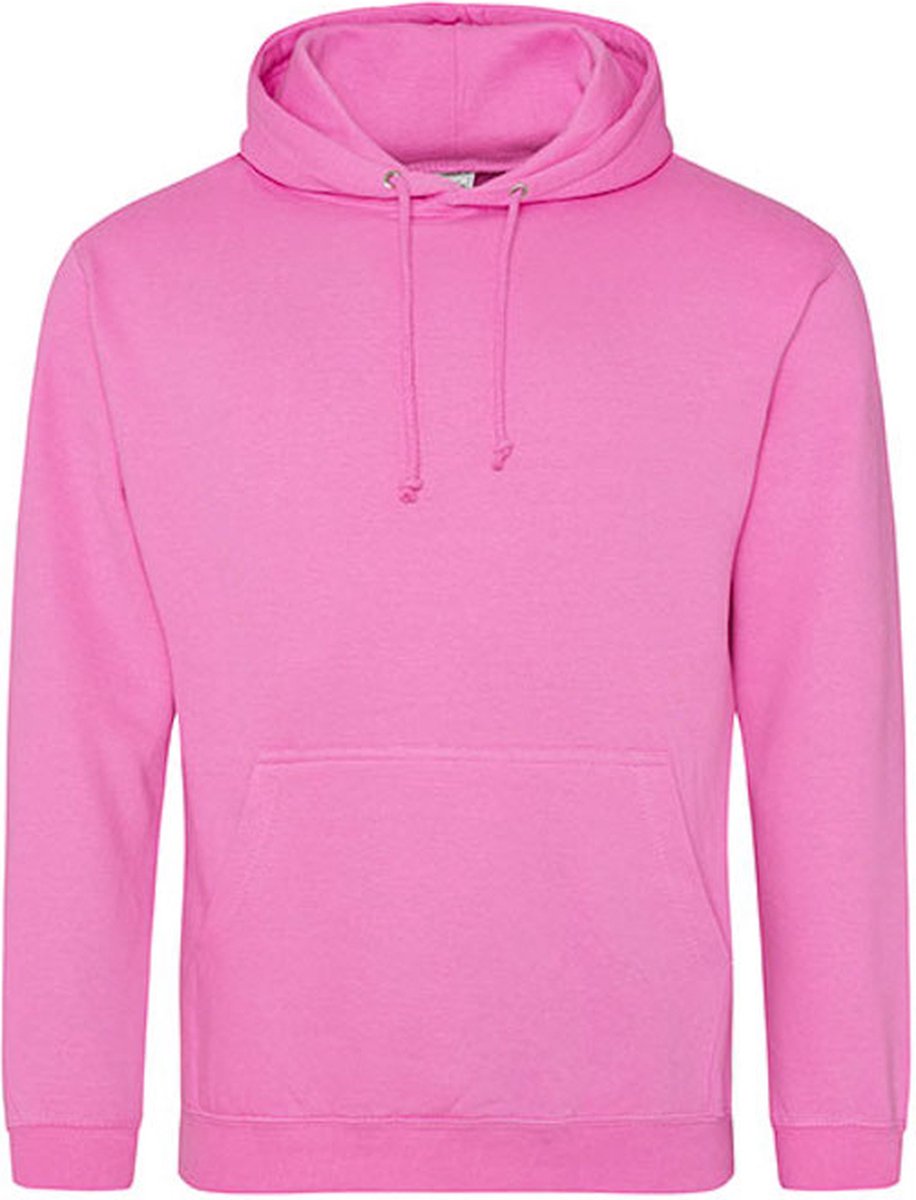 AWDis Just Hoods / Candyfloss Pink College Hoodie size XL
