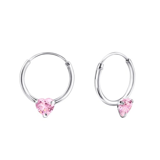80s Neon Roze Bliksem Oorbellen Dames
