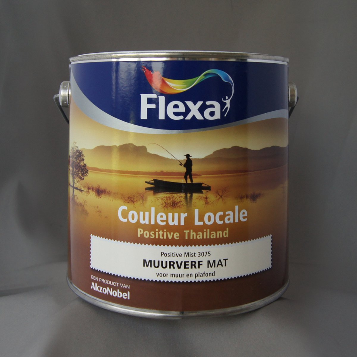 Flexa Couleur Locale - Muurverf Mat - Positive Thailand Mist - 3075 - 2,5 liter