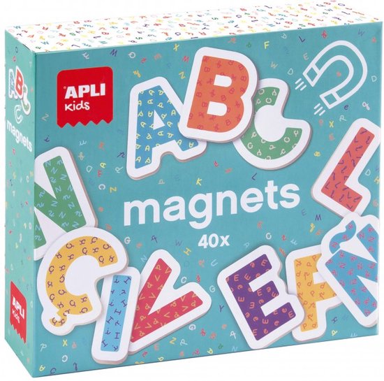 Afbeelding van het spel APLI Kids Houten Magneet Letters