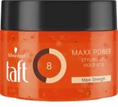 Taft Power Haargel Pot – Maxx Power 8 - Voordeelverpakking 3 x 250 ml