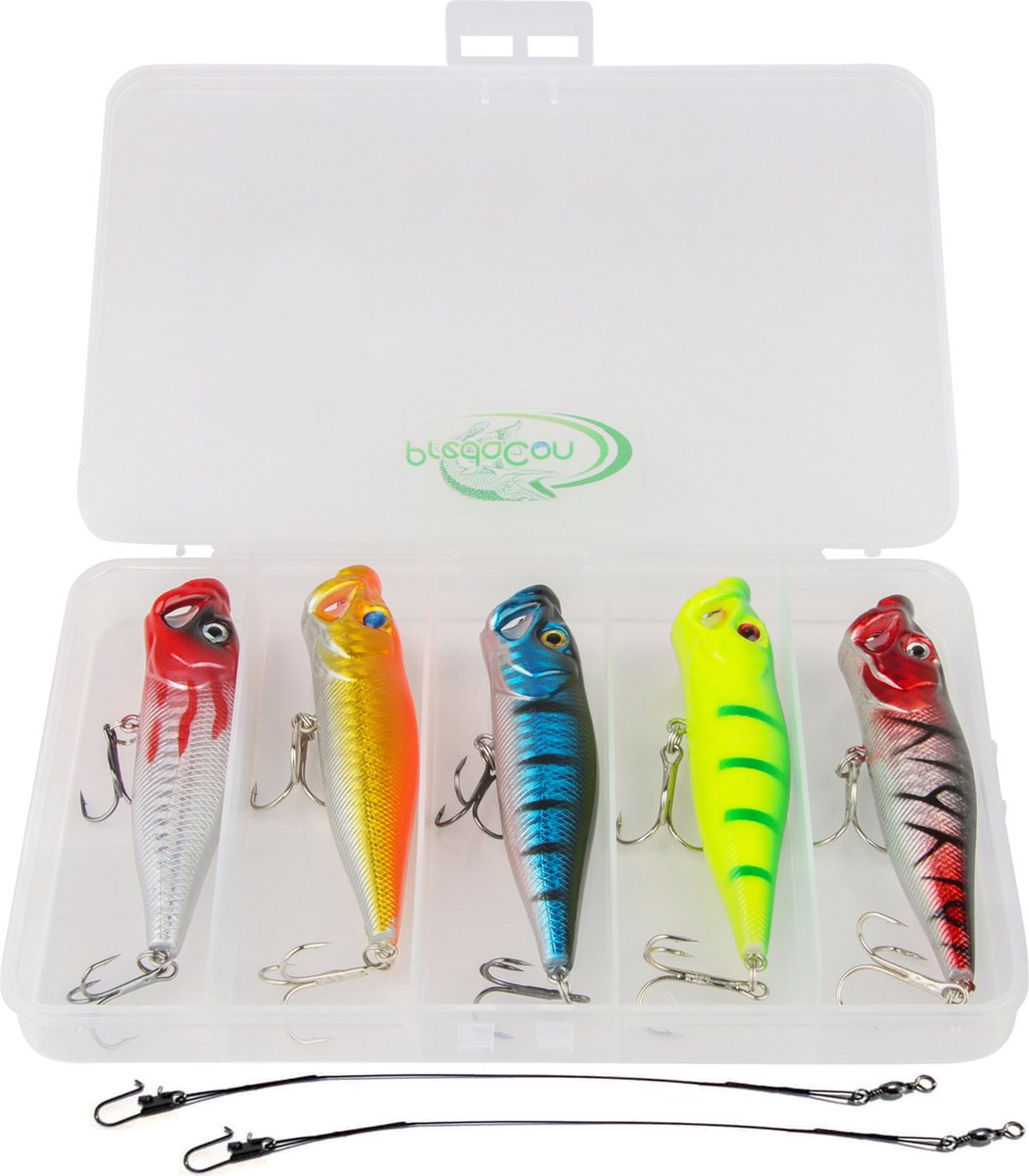 Lot de 2 Leurres carnassier crankbait 15 grammes – Pêche en ligne