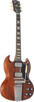 Gibson 1964 SG Standard Maestro Vibrola Faded Cherry Heavy Aged #203594 - Custom elektrische gitaar