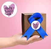 Hart Stickers 500!! stuks! - Pretty Little Things Inside - Purple - Paars - Sluitstickers - Sluitzegel - Bedankt - Thanks - Envelopsticker - Traktatie zakje - Cadeau - Cadeauzakje - Kado - Chique inpakken - Feest - Bruiloft