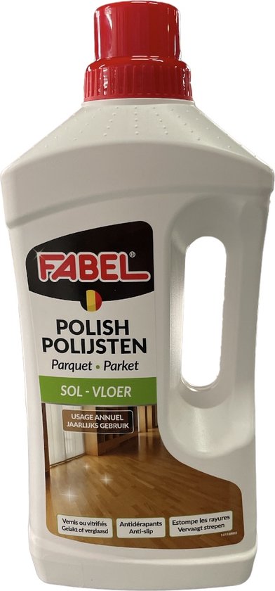Fabel - Parket Polish - Geeft optimale bescherming, glans en anti slip - 1 L