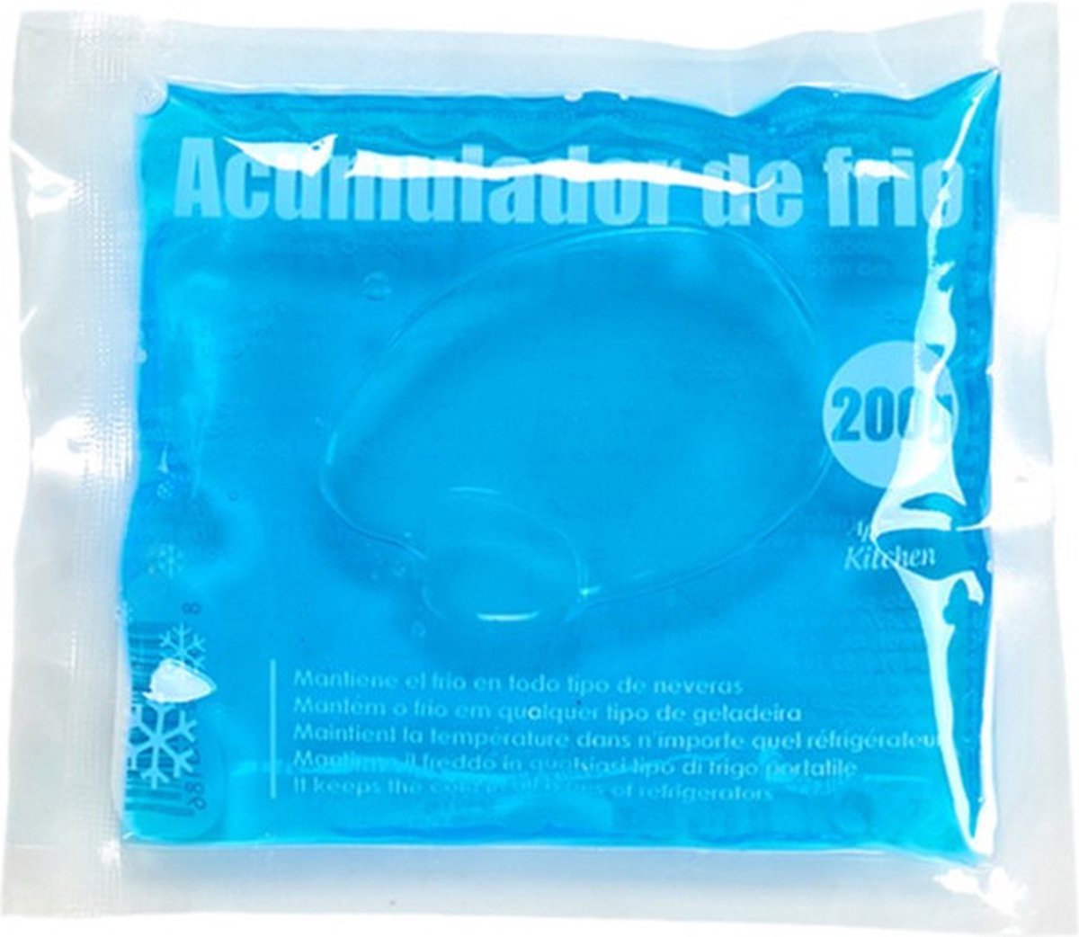 Arte Koelelement - flexibel - 15 x 13 x 2 cm - herbruikbaar - icepack - koelelemeneten
