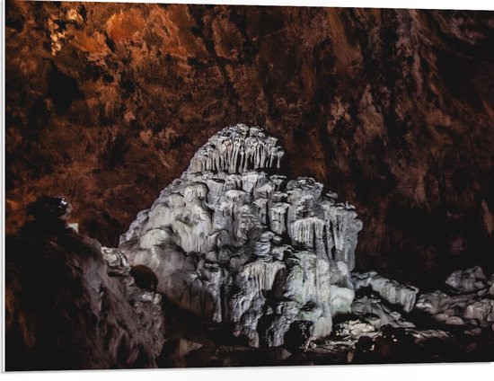 WallClassics - PVC Schuimplaat - Grotta Gigante - Italië - 80x60 cm Foto op PVC Schuimplaat (Met Ophangsysteem)