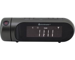 Soundmaster UR6700AN - Digitale DAB+ wekkerradio met projectie