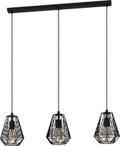 EGLO Stype Hanglamp - E27 - 96 cm - Zwart