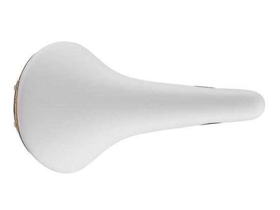 Selle De Vélo De Route Vintage Selle San Marco Rolls - Cuir Grain De Buffle Marron - Occasion - Italie