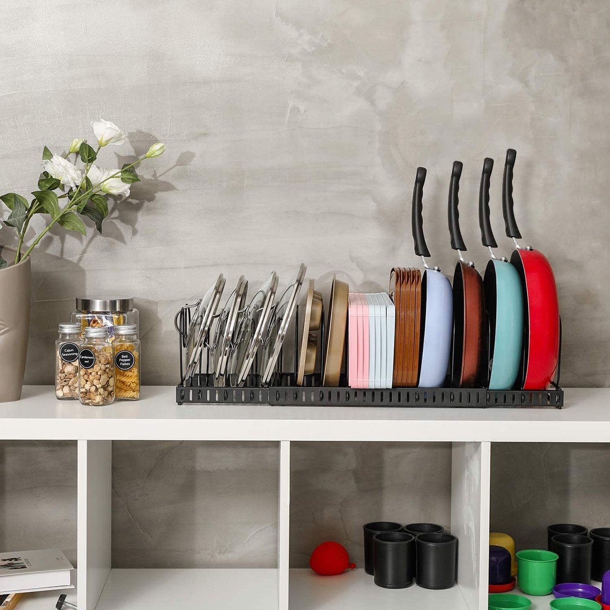 Punch-vrij aan de muur gemonteerd badkamer opbergrek voor wastafel en