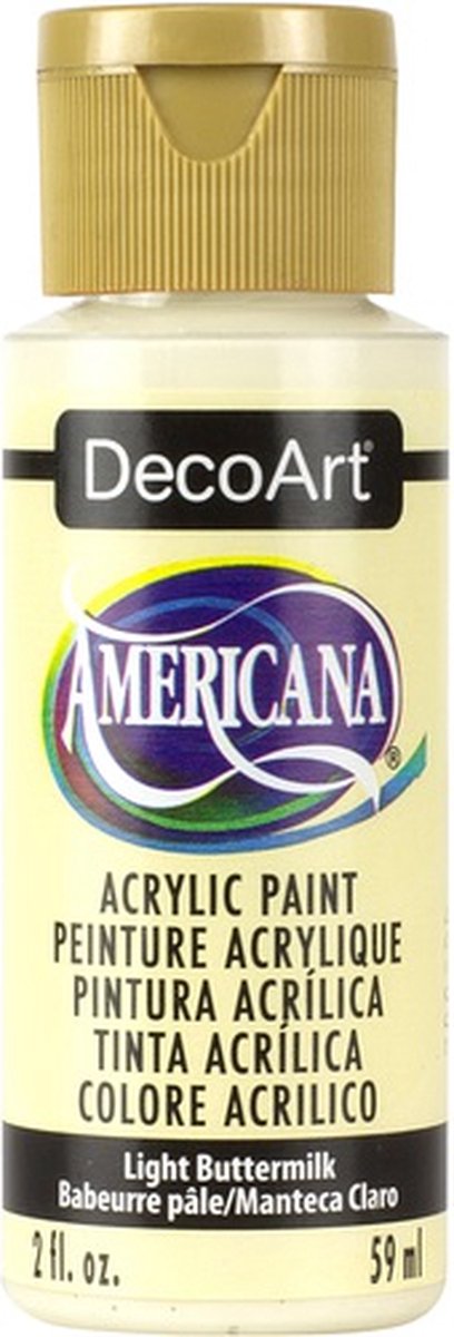 Americana Acrylics 59ml, Light Buttermilk